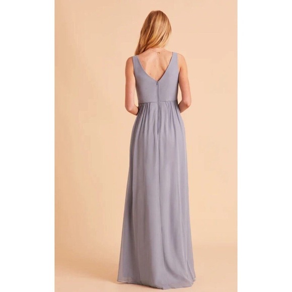 Birdy Grey women's Dress Dusty Blue Size Xlarge Long Party Dress Bridesmaids‎ - Picture 2 of 12